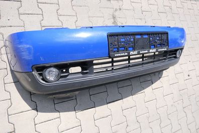 VW Lupo Stoßstange vorne Frontstoßstange Stoßfänger blau LW5Z
