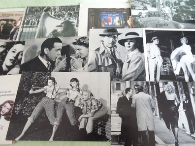 alte Zensusa Collection AK Lothar van de Renne Kartenboerger James Dean Bogart...