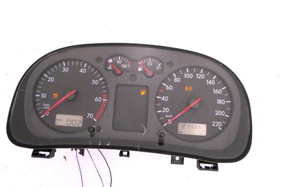 VW Golf 4 Tacho Tachometer Kombiinstrument 214.000km 1J0919880 1,4 16V 75PS 55kw