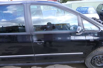 VW Sharan 7M Ford Galaxy Tür rechts vorne Beifahrertür schwarz LC9X ab2000 Facel