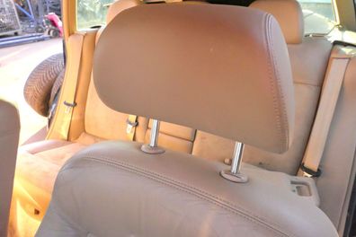 VW Passat 3B 3BG Kopfstütze Sitz Sitze vorne rechts oder links beige besch Leder