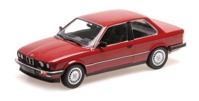 BMW Miniatur 323i (E30) - 1982 - rot 1:18