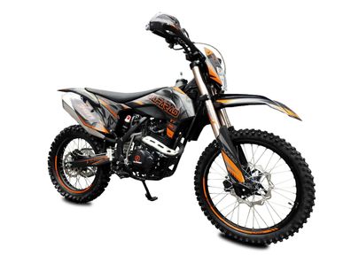 250ccm Alfarad T7 Dirtbike Vollsross Enduro Pitbike Crossbike Cross 21/18 Orange