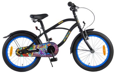 18 Zoll Kinder Jungen Fahrrad Kinderfahrrad Kinderrad Rad Bike Batman matt