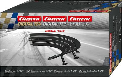 Carrera 20020574 Exclusiv/ Evolution, Maßstab 1:24, Neigung Steilkurven 1/ 30° ...