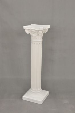 Säule Mäander Style Dekosäule 100cm Griechische Säulen Barock Podest Handbemalt 004