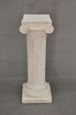 Säule Mäander Style Dekosäule 100cm Griechische Säulen Barock Podest Handbemalt 034