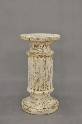 Säule Mäander Style Dekosäule 55cm Griechische Säulen Barock Podest Handbemalt 035