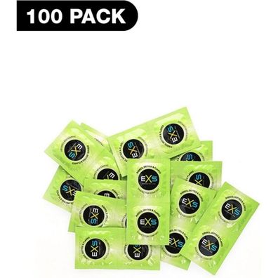EXS Gerippte, Gepunktete & Ausgestellte Kondome - 100ER PACK