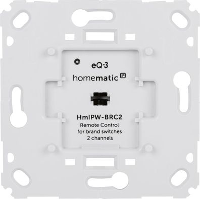 Homematic IP Wired Wandtaster für Markenschalter - 2-fach - HmIPW-BRC2