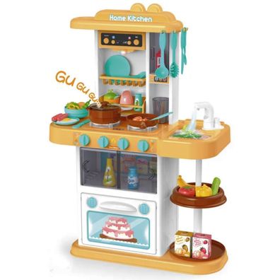 Kinderküche Spielküche mit Zubehör Küchenset Kinderspielküche Paula Geschirr Topf