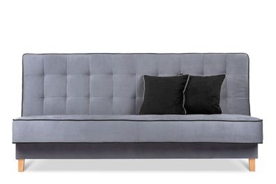 Couch zu Salon in Farbe Grauschwarz aus der Kollektion DOZER Konsimo