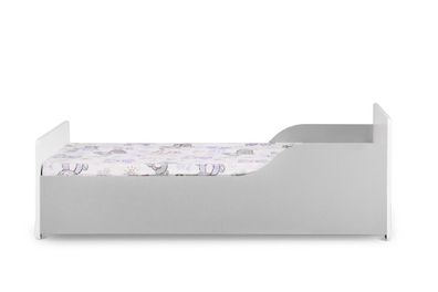 Ein Bett zu Kinderzimmer in Farbe weiß / grau aus der Kollektion PABIS Konsimo