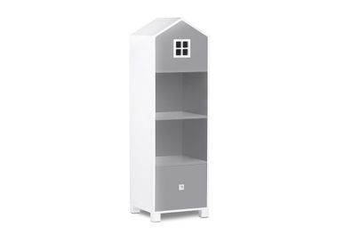 RTV-Schrank zu Kinderzimmer in Farbe weiß grau aus der Kollektion MIRUM Konsimo