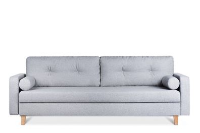 Sofa 3 zu Salon in Farbe hellgrau aus der Kollektion ERISO Konsimo