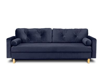 Sofa 3 zu Salon in Farbe Marine aus der Kollektion ERISO Konsimo