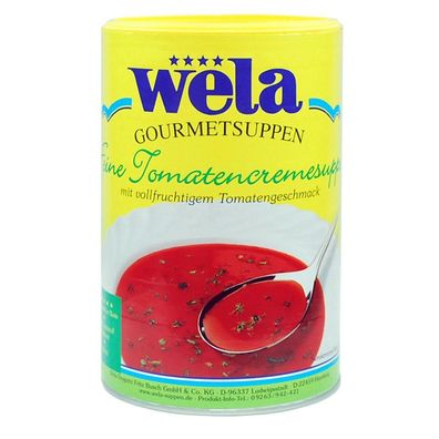 WELA - Feine Tomatencremesuppe Gourmet für 5,0 l /20 Teller
