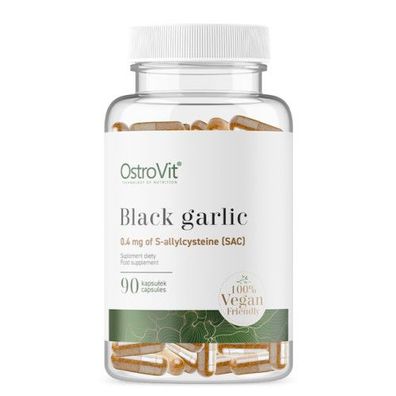 Schwarzer Knoblauch Extrakt 180 Kapseln Black garlic Vegan