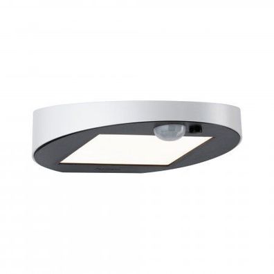 Paulmann No. 94247 Outdoor Solar Wandleuchte Ryse mit Bewegungsmelder Weiß