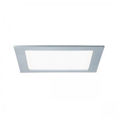 Paulmann No. 92078 Einbaupanel LED eckig 18W 4000K Chrom matt IP44 spritzwassergesch