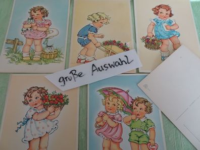 sehr alte Postkarten Colorprint sprl Bruxelles T.v.B. Belgien Kinder Babys - Sets