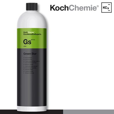 Koch Chemie 1000ml Gs Green Star Universalreiniger lösungsmittelfrei alkalisch