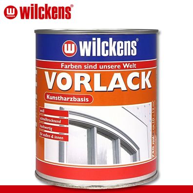 Wilckens 750 ml Vorlack auf Kunstharzbasis für innen und außen schnelltrocknend