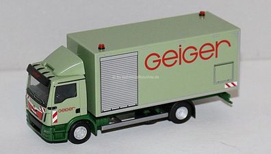 Herpa 952736 | MAN TGL E6c Koffer LKW | Geiger | 1:87