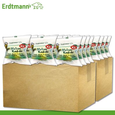 Erdtmanns 2 x 6000 g Meisenknödel XXL mit Netz (je 12 x 500 g) im Karton