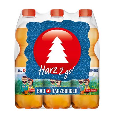 Bad Harzburger Harzer Kräutli - Kräuterlimonade (6 x 0,5L)