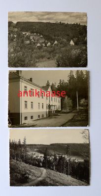 3 DDR Ansichtskarten Mehrbild AK Ferienheim WBK K.-M.-Stadt Antonshöhe Antonsthal