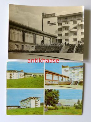 2 DDR Ansichtskarten Mehrbild AK Cämmerswalde FDGB Paul Gruner Erzgebirge Sachsen