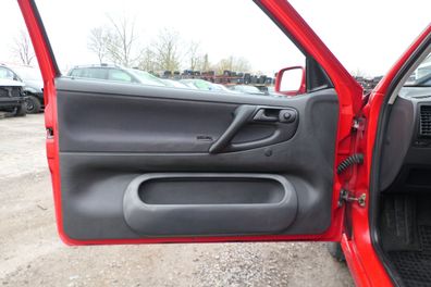 4x VW Polo 6N Türverkleidung Verkleidung Tür vorne links 2/3-Türer off-black