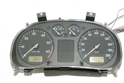 VW Polo 6N Tacho Tachometer Kombiinstrument 286.000km 6N0919860T 6N0919860R