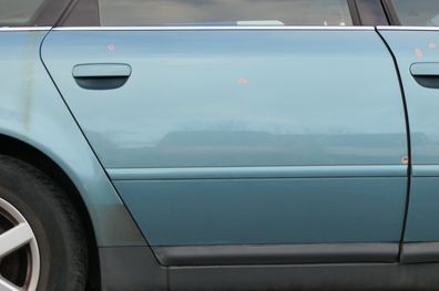 Audi A6 4B C5 Tür Türblatt hinten rechts grün blau LX6V jaspisgrün