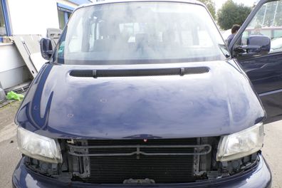 VW T4 Transporter Caravelle Lang Motorhaube Haube Klappe vorne blau LN5Y