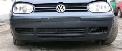 VW Golf 4 1J Stoßstange vorne Stoßfänger vorn grau LC7V Frontstoßstange