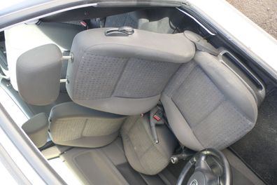 VW Polo 6N2 Seat Ibiza 6K Golf 3 Sitz vorne links Fahrersitz 2/3-Türer off-black