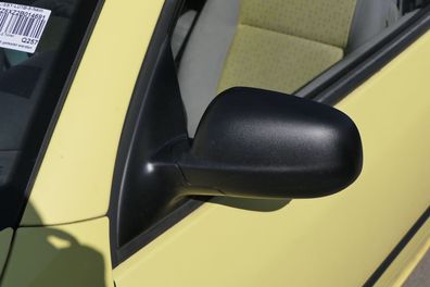 VW Lupo Arosa manueller Spiegel Außenspiegel links manuell schwarz groß 150x105