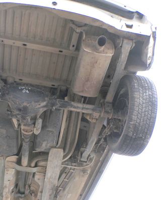 VW Caddy 2K Auspuff Endschalldämpfer Rohr Endtopf Endtopf 2,0 TDI Alltrack 4-Mot