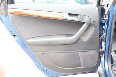 1x Audi A3 8P Türverkleidung Verkleidung Tür hinten links 4/5-Türer Holz
