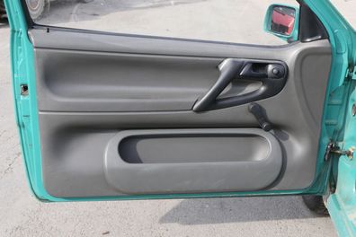 VW Polo 6N Türverkleidung Verkleidung Tür vorne links 2/3-Türer grau m