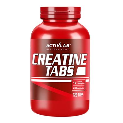 Activlab Creatine Tabs | Kreatin Monohydrat | 120 Tabletten | Kreatin Bodybuilding...