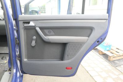 VW Touran 1x Türverkleidung Verkleidung Tür hinten rechts anthrazit
