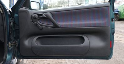 VW Polo 6N Türverkleidung Verkleidung Tür vorne rechts 2/3-Türer lila