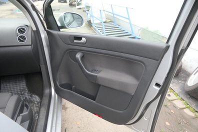 VW Golf Plus 5M 4x Türverkleidung Verkleidung Tür vorn hinten links schwarz