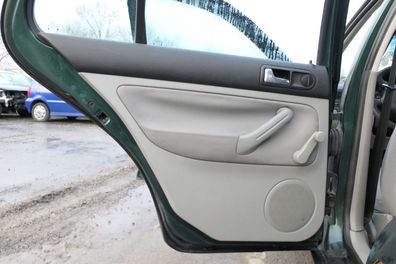 1x VW Golf 4 1J Limousine Türverkleidung Verkleidung Tür hinten links grau