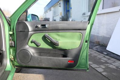4x Golf 4 Limousine Türverkleidung Verkleidung Tür vorne hinten links recht grün