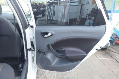 Ibiza 6J Türverkleidung Verkleidung Tür hinten rechts 4/5-Türer graphit grau