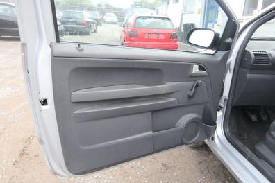 1x VW Fox 5Z Türverkleidung Verkleidung Tür vorne links schwarz 5Z3867013